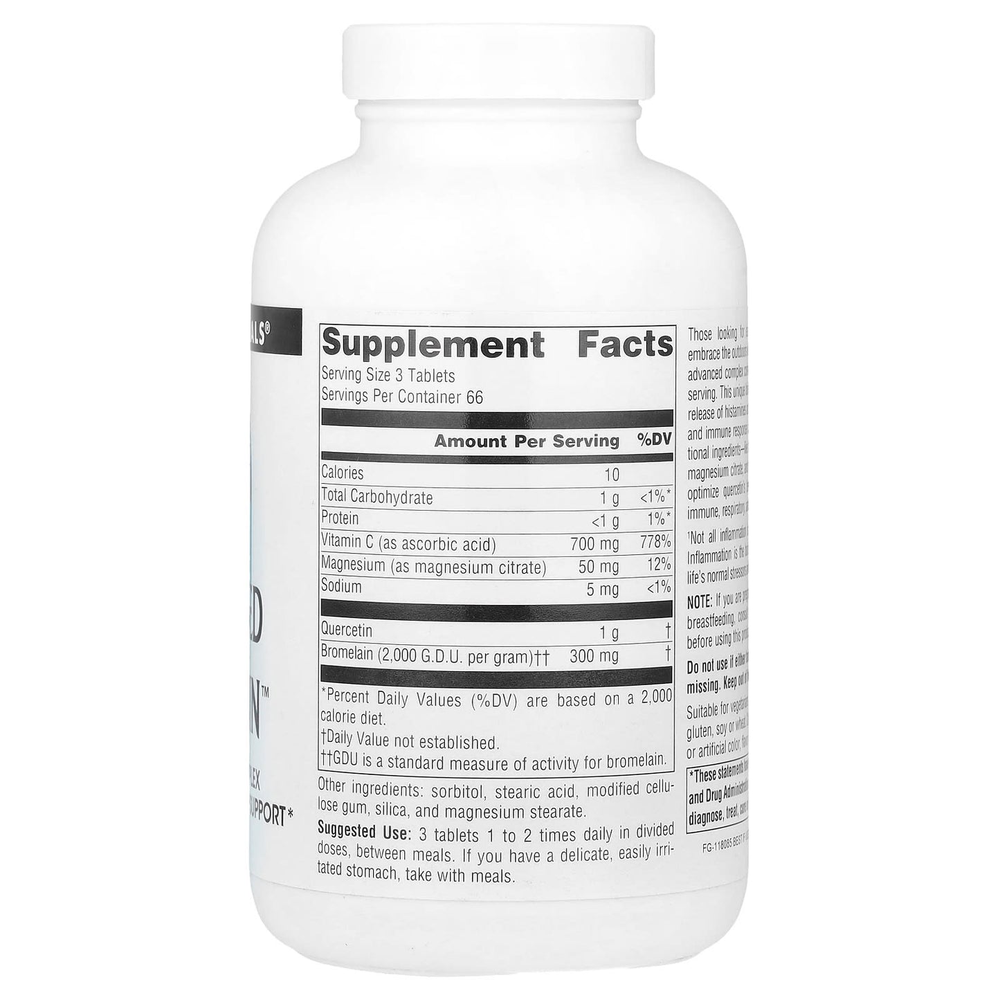 Source Naturals, Activated Quercetin™, 200 Tablets - Image 2