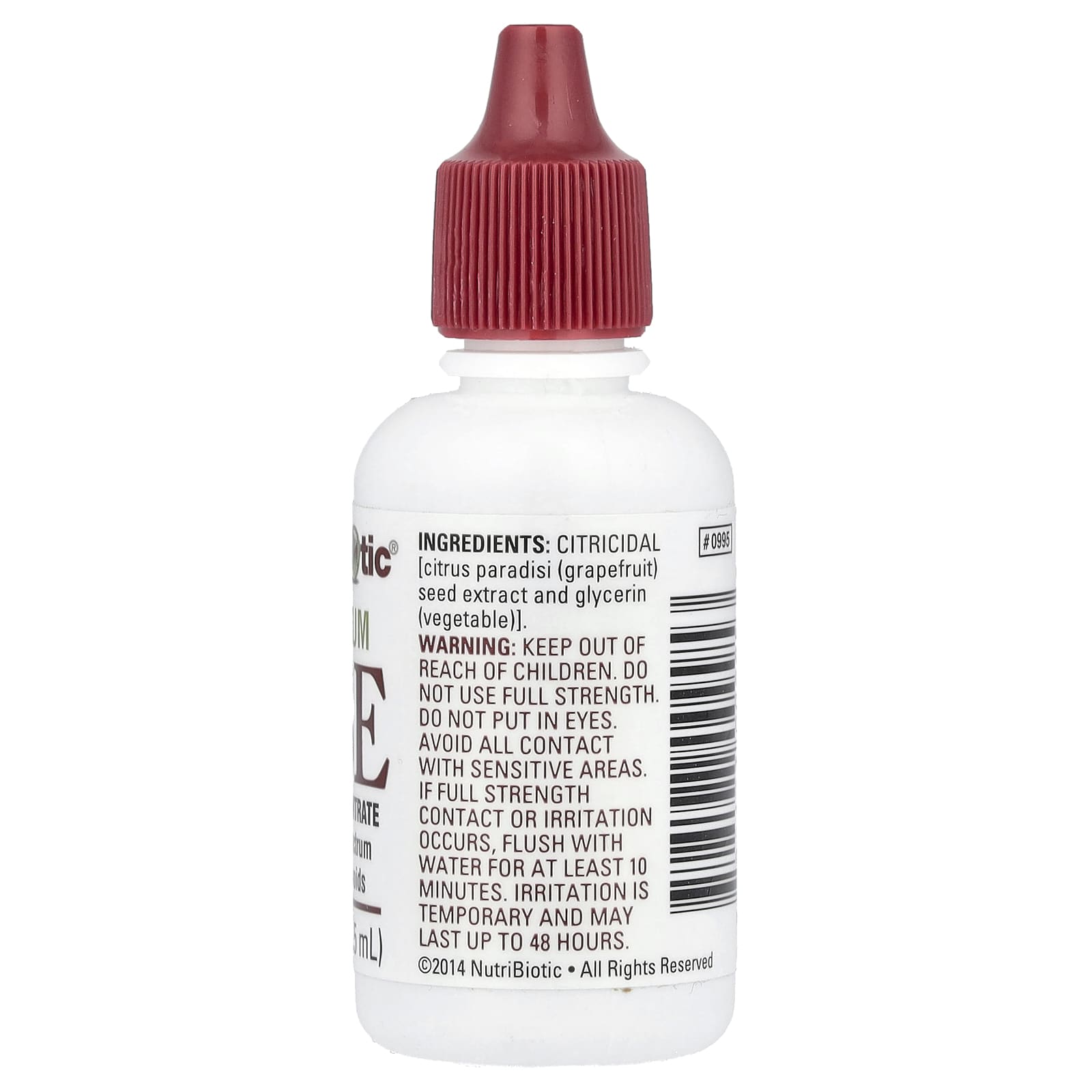 NutriBiotic, Maximum GSE, Liquid Concentrate, 1 fl oz (29.5 ml) - Image 2