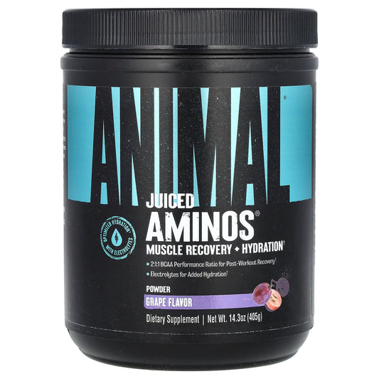 Animal Juiced Aminos Grape - Muscle Recovery & Growth Powder - Image 1