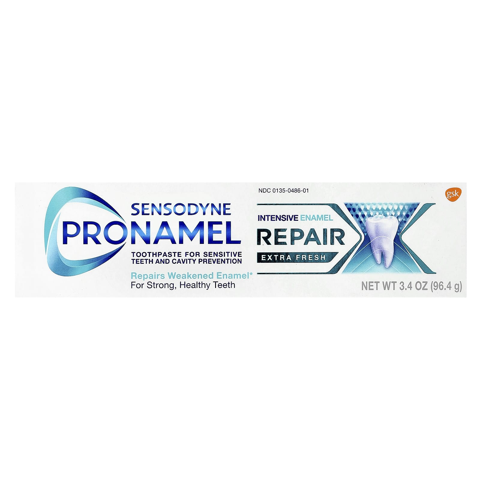 Sensodyne, ProNamel, Intensive Enamel Repair Toothpaste, Extra Fresh, 3.4 oz (96.4 g) - Image 2
