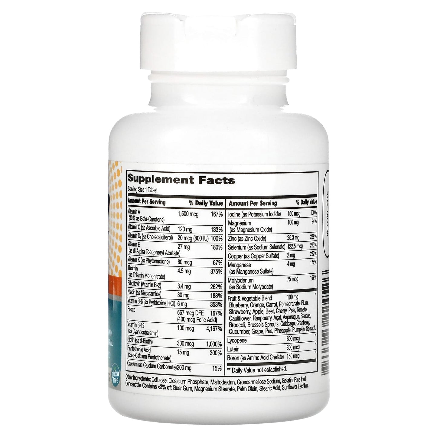 Men's 50+ Multivitamin, Energy & Immunity, 65 Tablets - Image 2