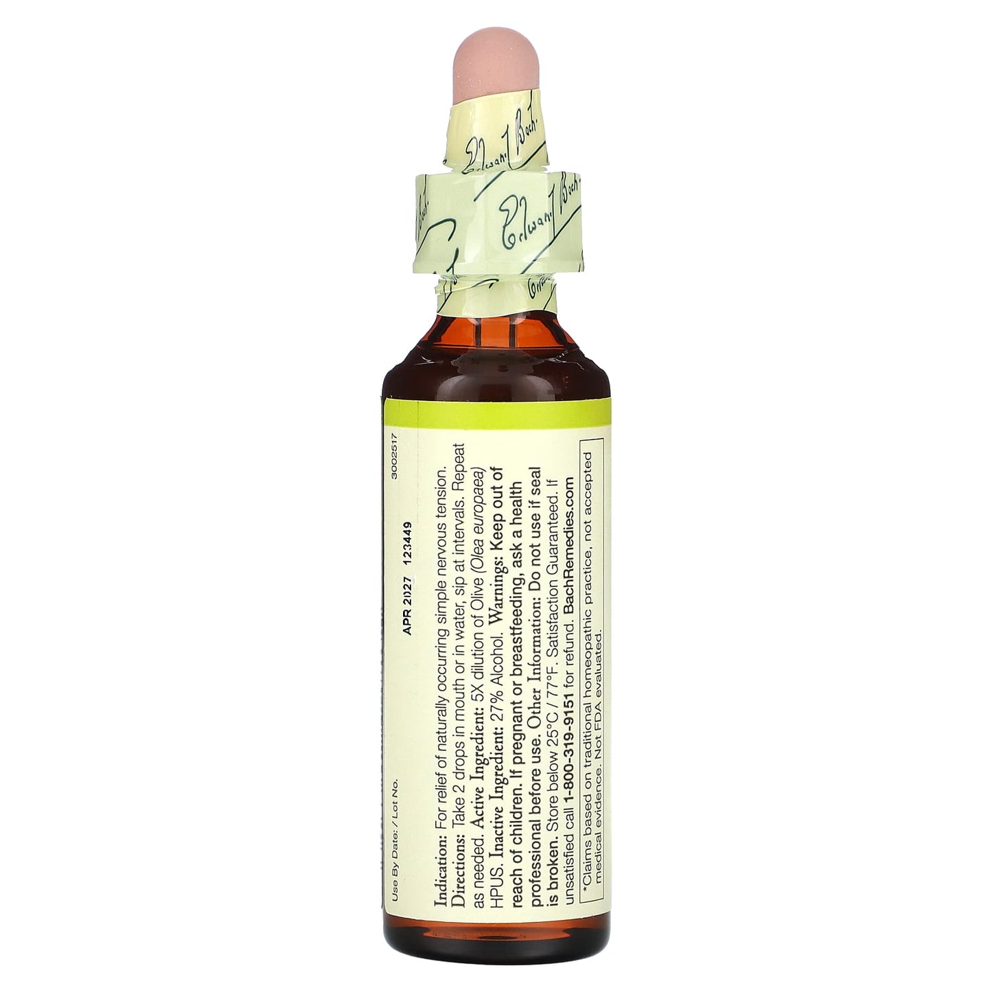 Bach Original Flower Remedies for Energy & Relaxation, 0.7 fl oz (20 ml) - Image 2