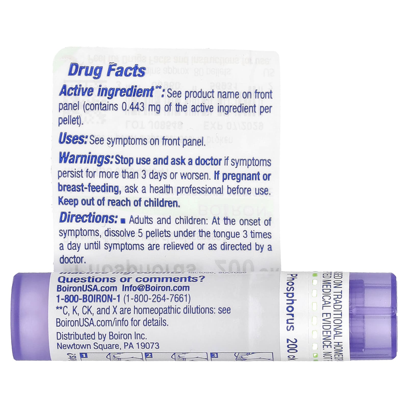 Relieve Dizziness and Sleeplessness with Boiron Phosphorus 200CK - Image 2