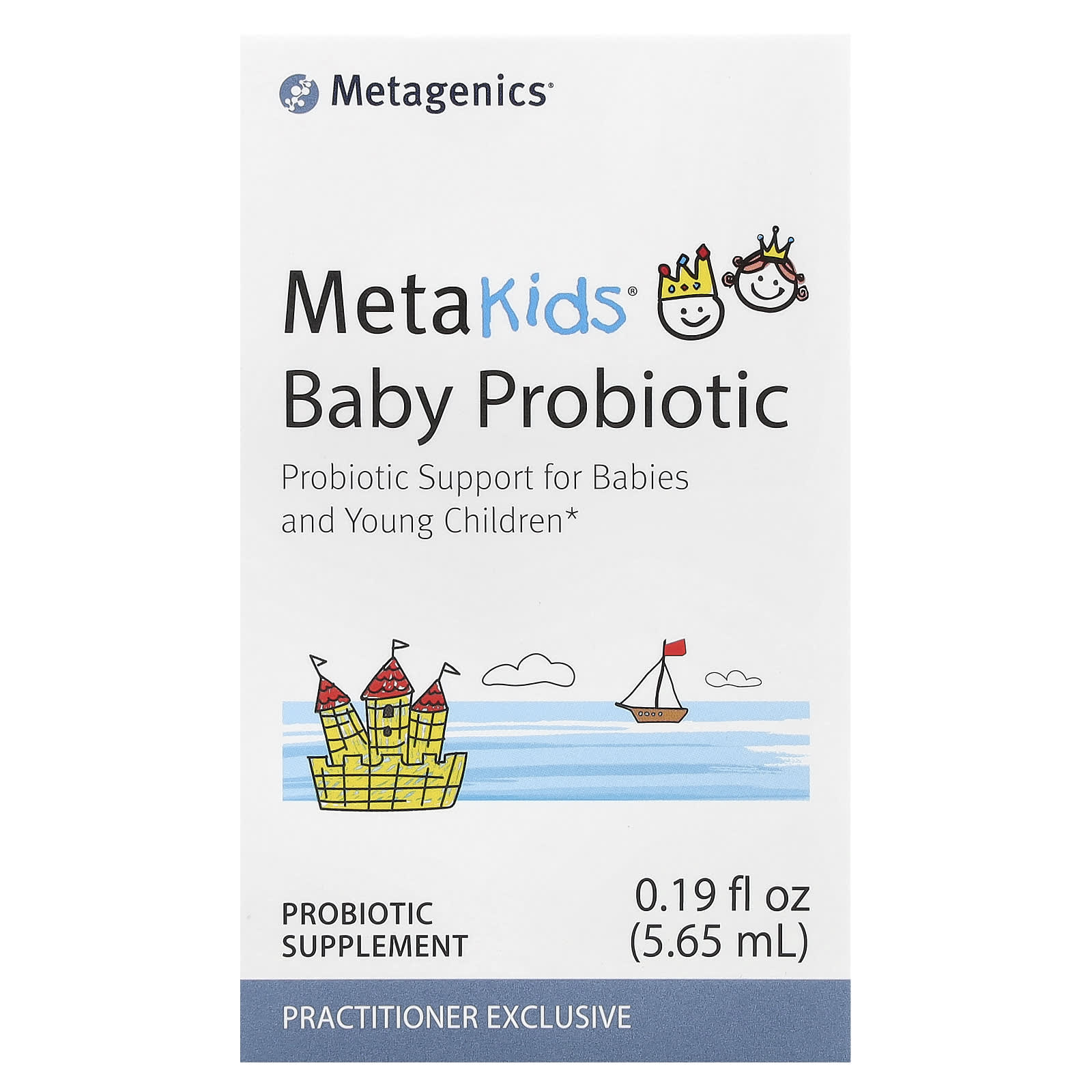 Metagenics, MetaKids®, Baby Probiotic, 0.19 fl oz (5.65 ml)