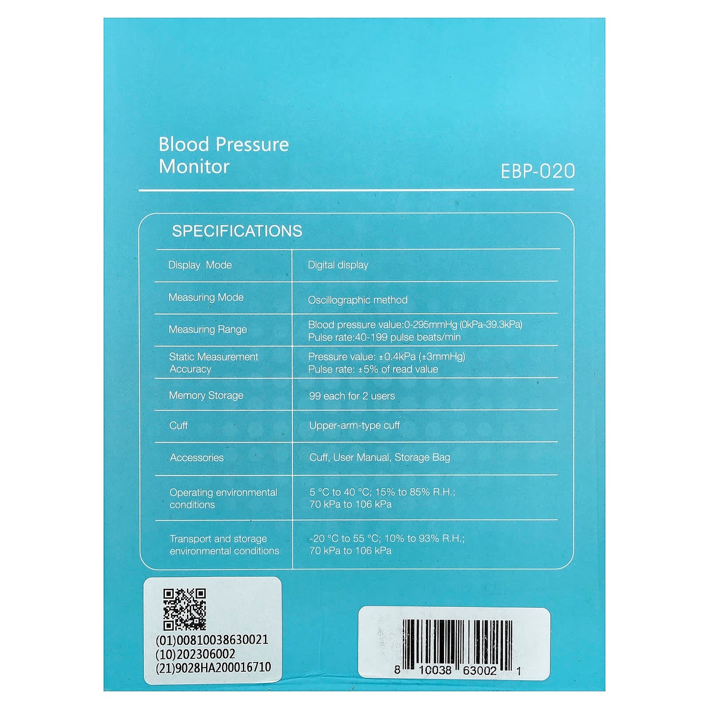 Easy@Home Blood Pressure Monitor, Accurate Readings for You - Image 2