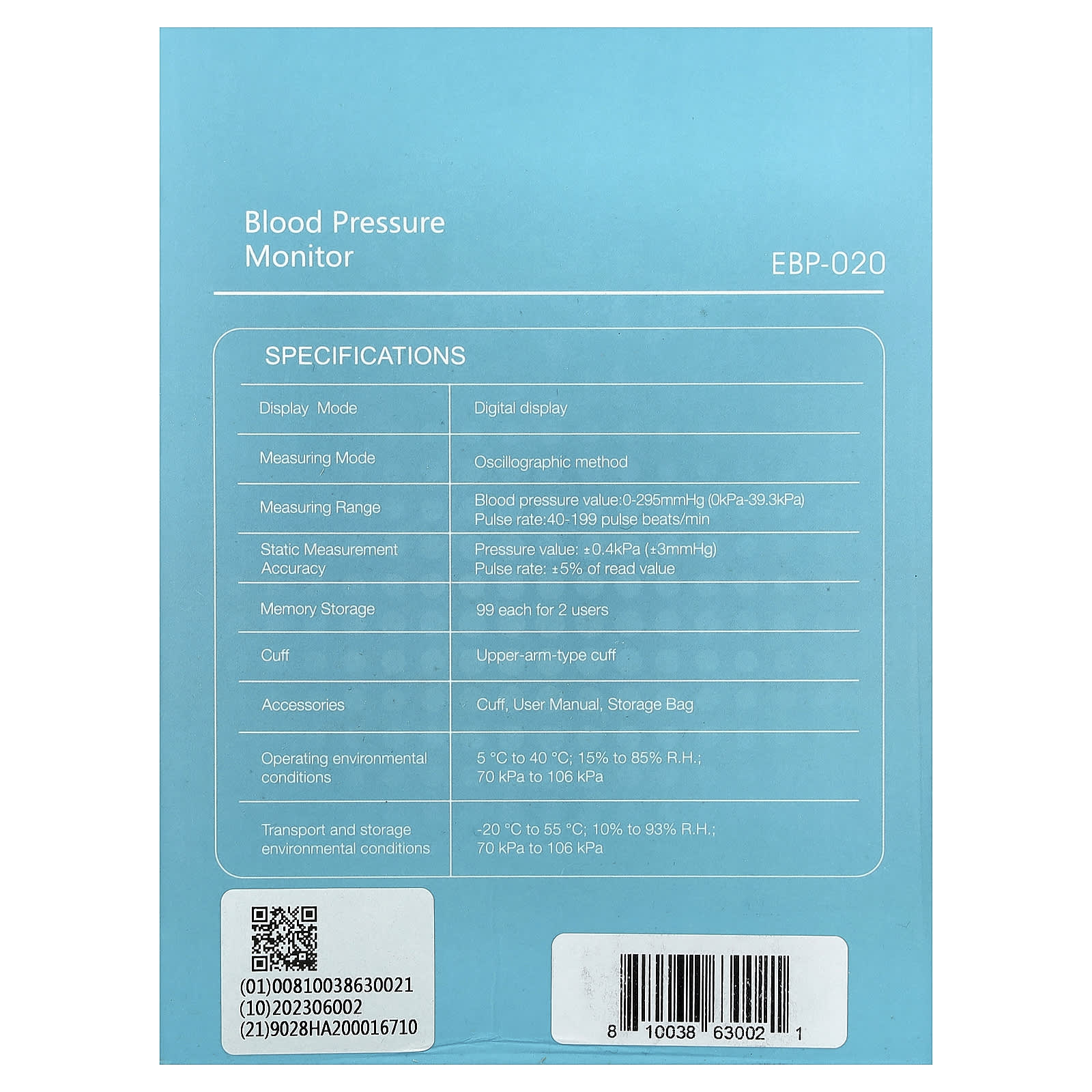 Easy@Home Blood Pressure Monitor, Accurate Readings for You - Image 2