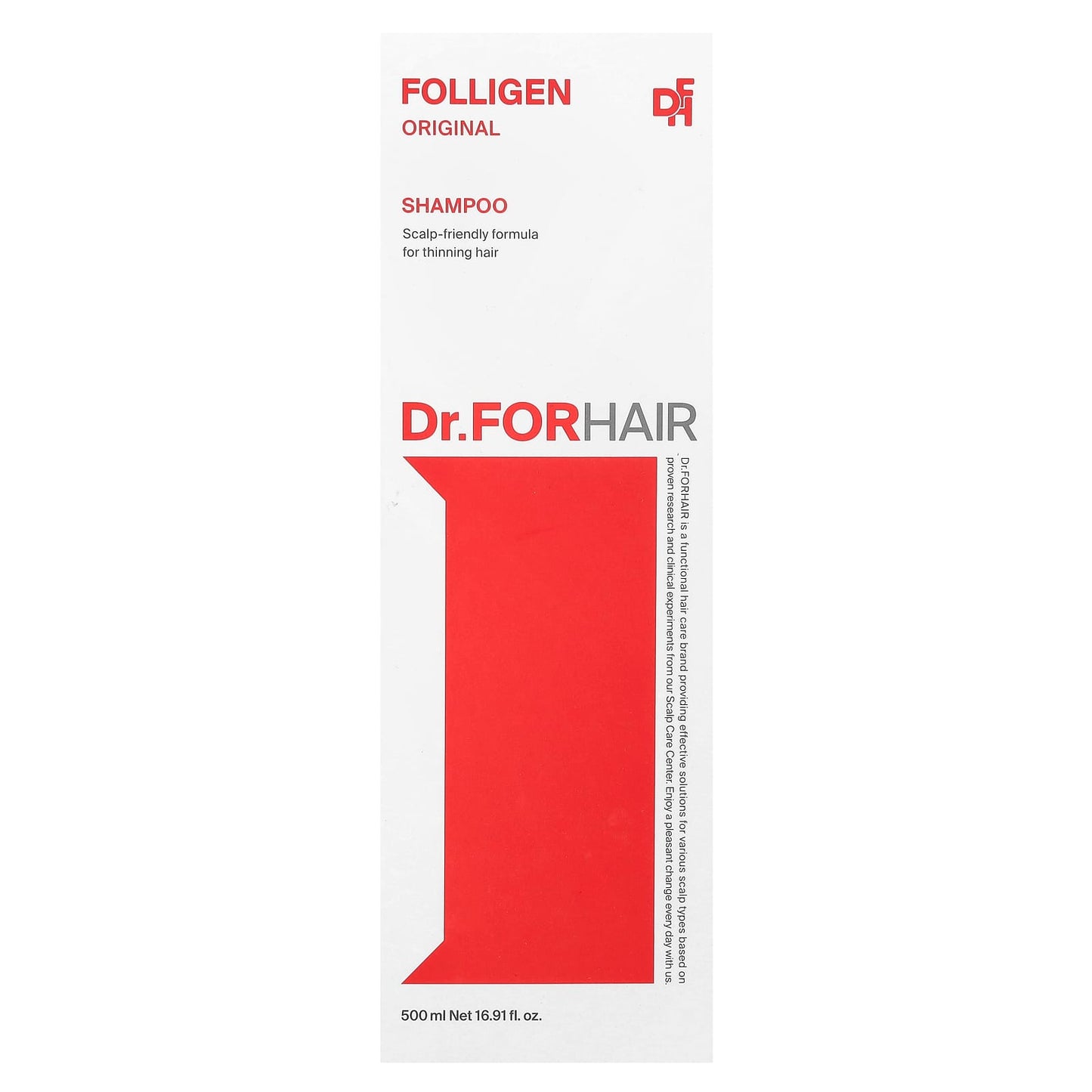 Dr.ForHair Folligen Shampoo for Thinning Hair - 16.91 fl oz - Image 2
