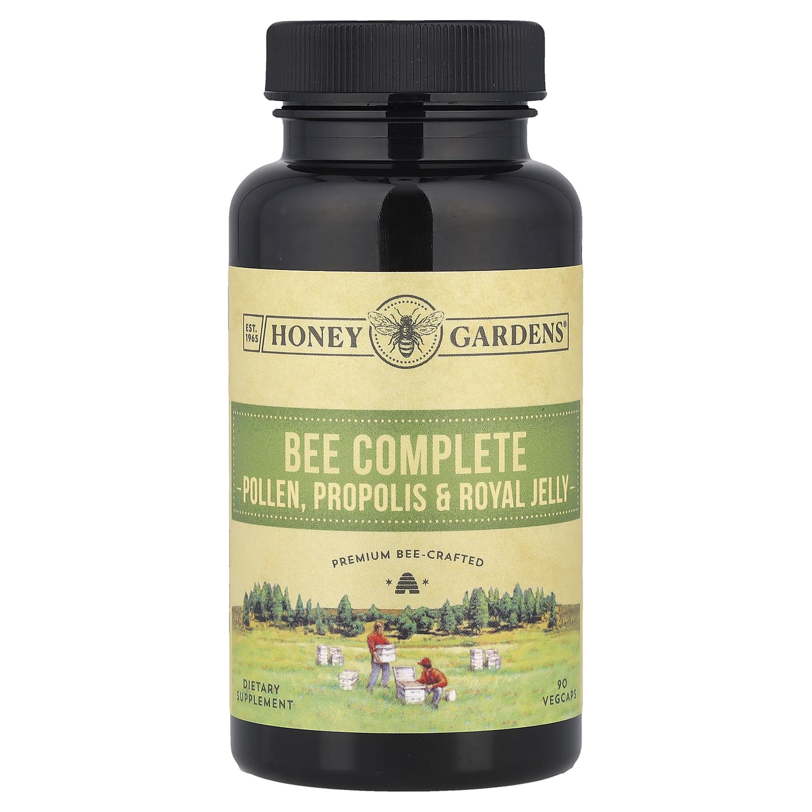 Zand, Bee Complete, Pollen, Propolis & Royal Jelly, 90 Vegcaps - Image 1