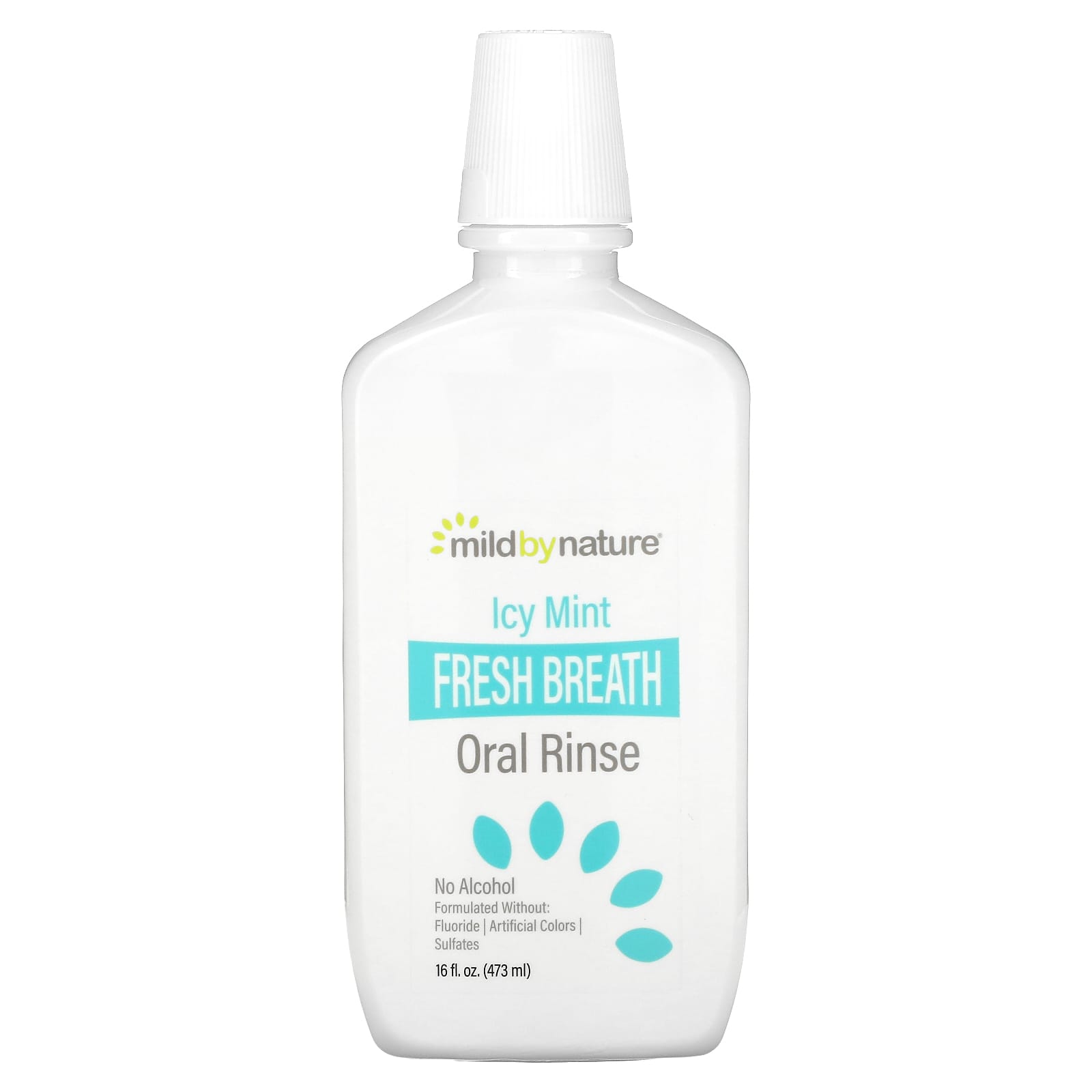 Alcohol-Free Icy Mint Oral Rinse for Fresh Breath - Image 1