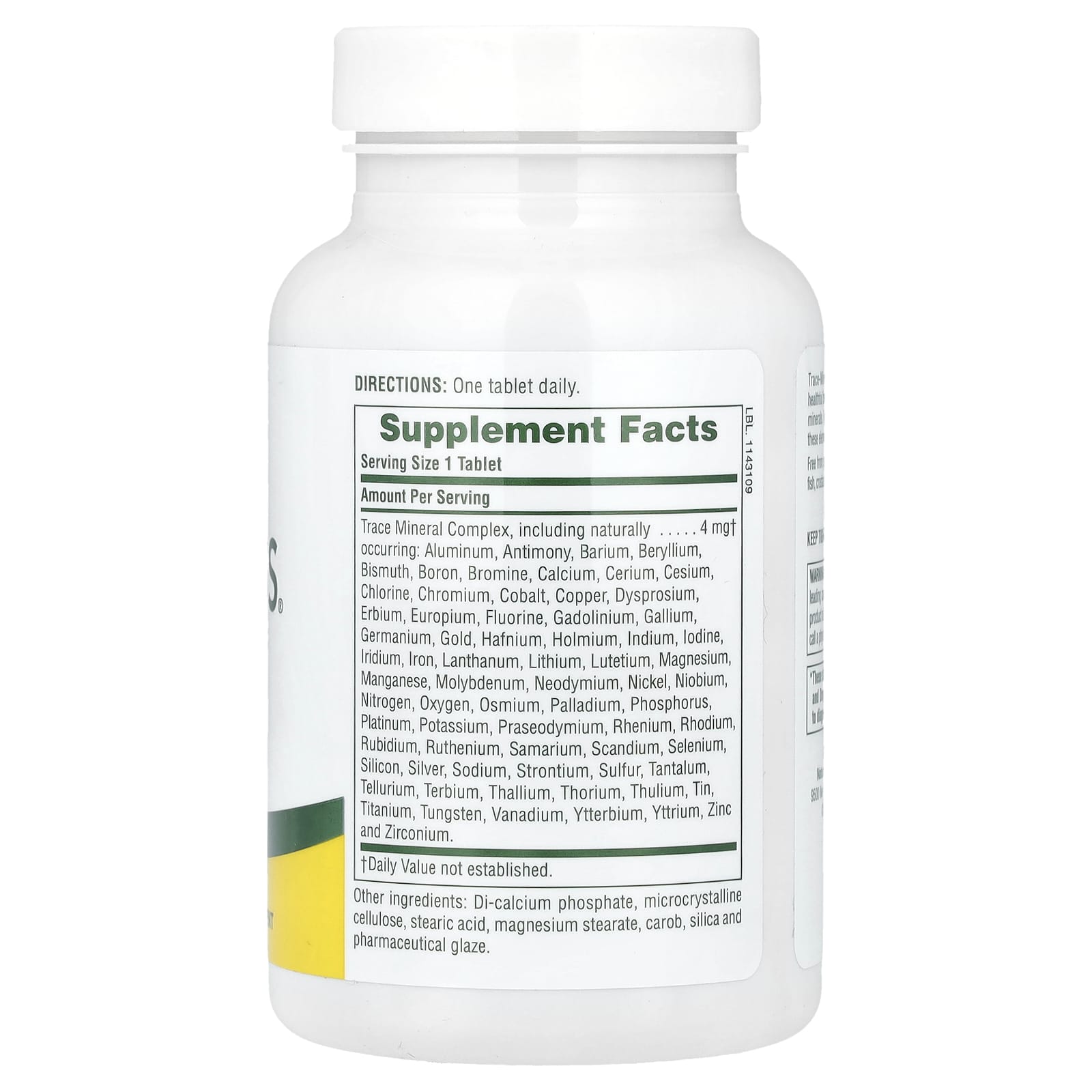 NaturesPlus, Trace-Mins®, Trace Mineral Complex, 180 Tablets - Image 2