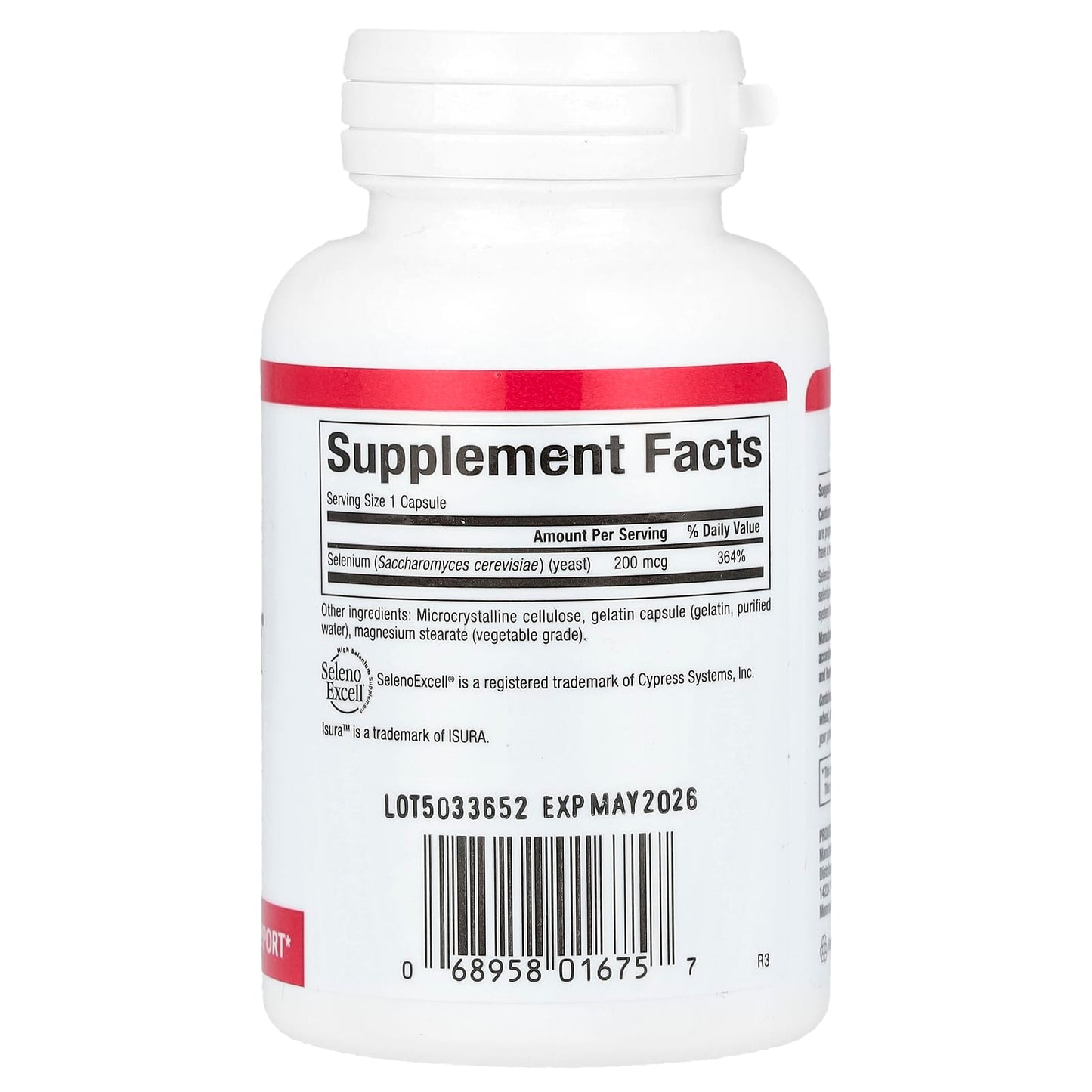 Natural Factors, SelenoExcell, Selenium, 200 mcg, 90 Capsules - Image 2