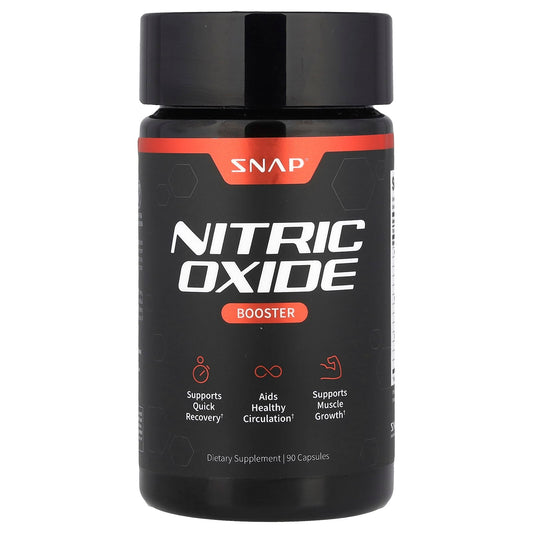 Snap Supplements, Nitric Oxide Booster, 90 Capsules - Image 1