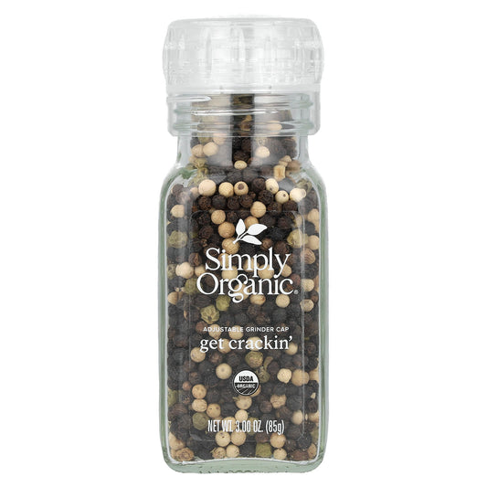 Simply Organic, Get Crackin, Peppercorn Mix, 3 oz (85 g) - Image 1