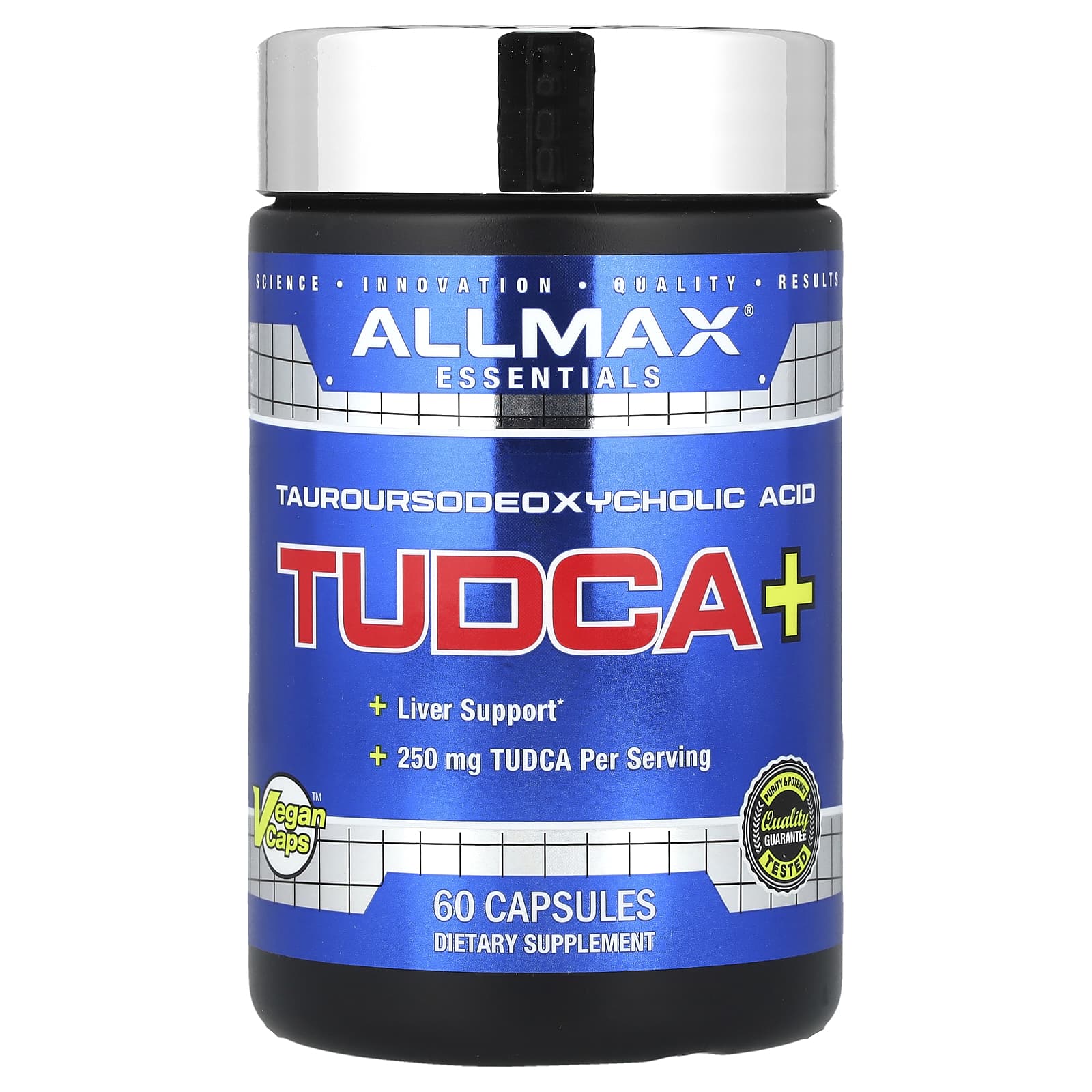 ALLMAX TUDCA+ 250mg for Liver Support & Gut Health - Image 1