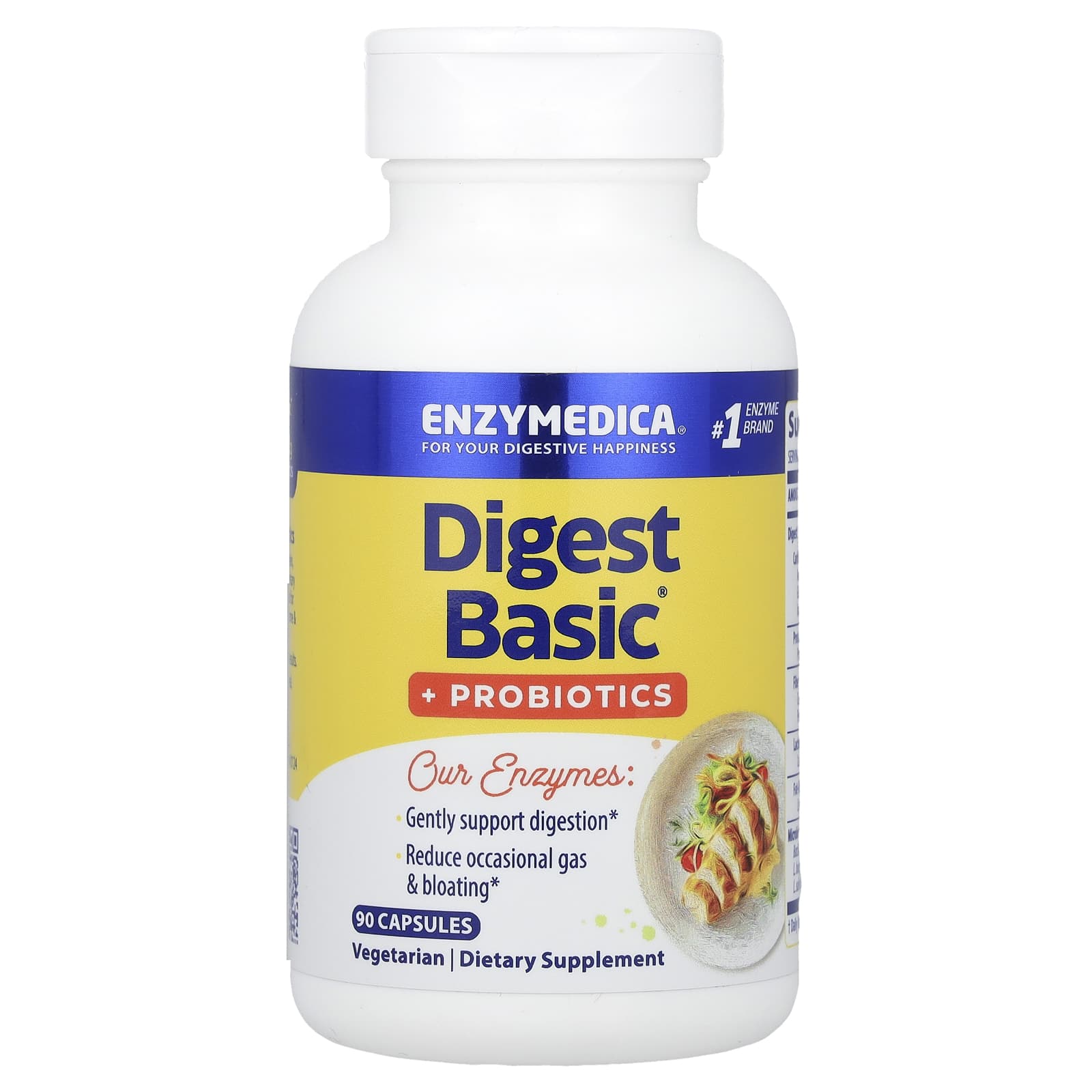 <strong>Enzymedica Digest Basic+ Probiotics</strong> - Optimize Your Digestion - Image 1