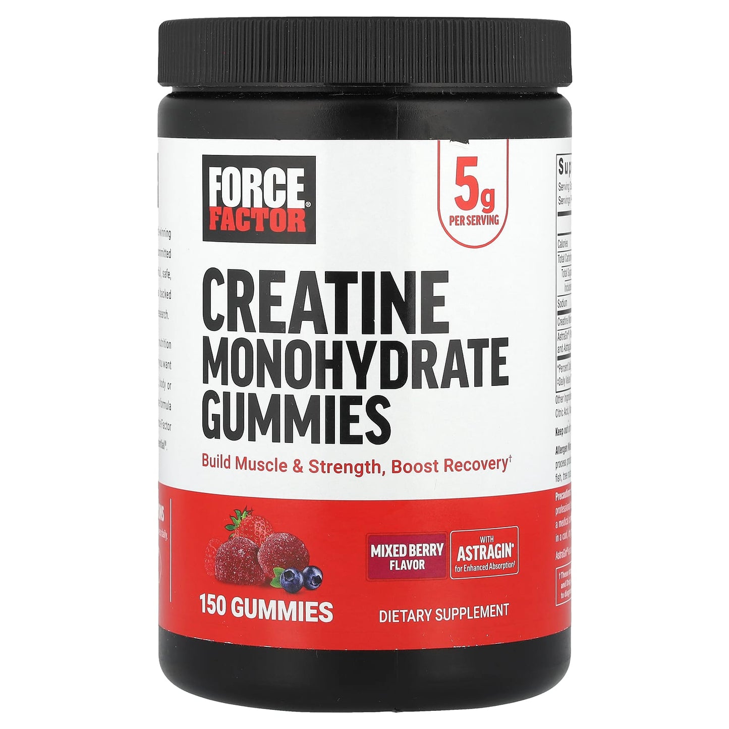 Boost Athletic Performance with Force Factor Creatine Gummies - Image 1