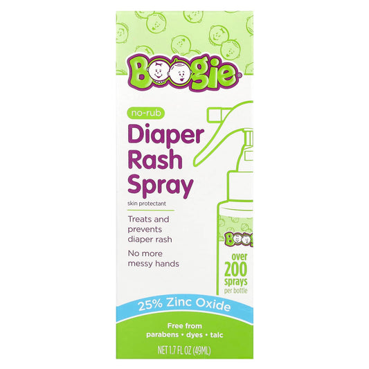 Boogie Wipes No-Rub Diaper Rash Spray 1.7 oz - Image 1