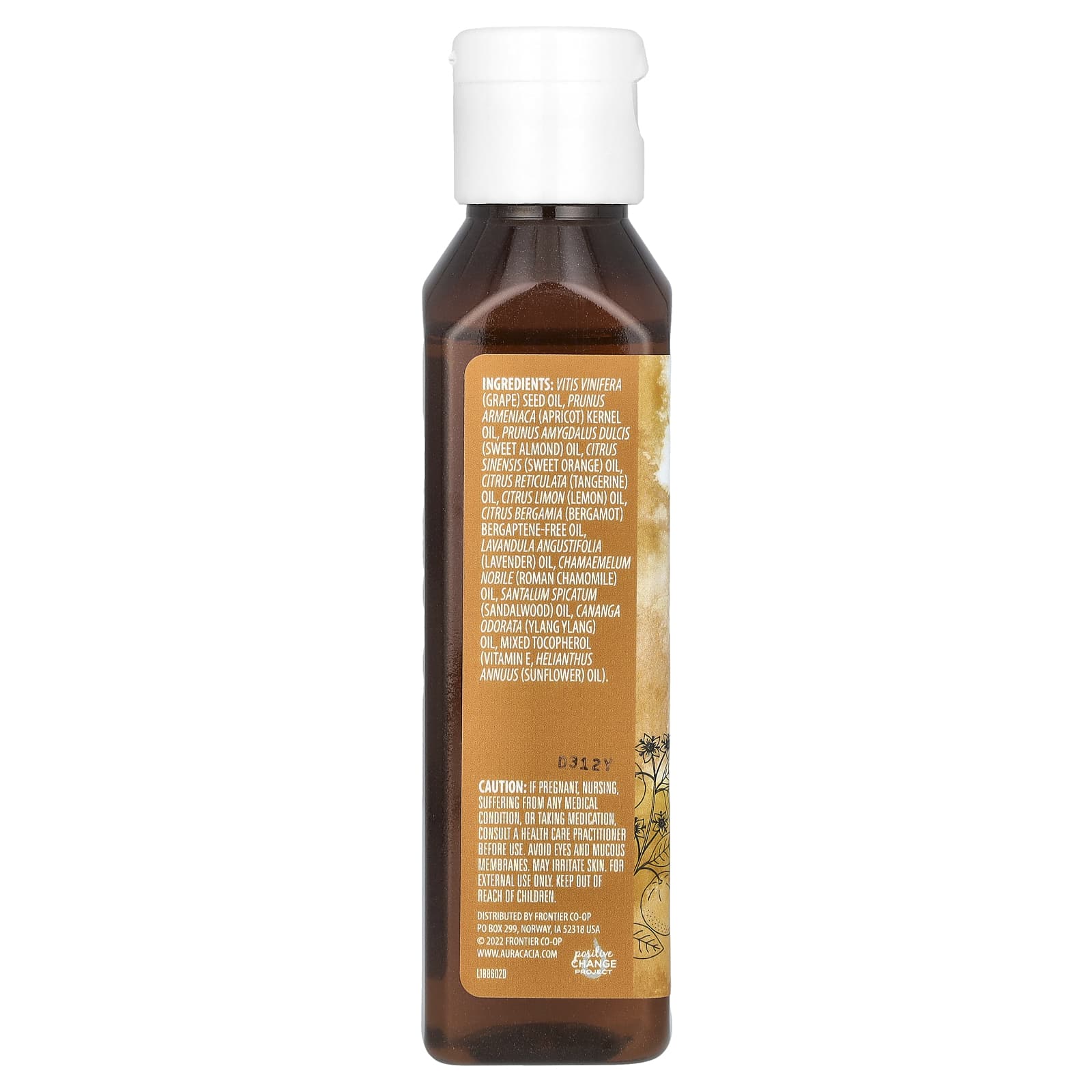 Aura Cacia Sweet Orange Body Oil for Relaxation and Moisturizing - Image 2
