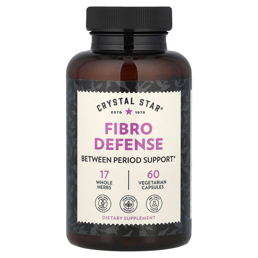 Crystal Star Fibro Defense for Breast & Uterine Health - 60 Capsules - Image 1