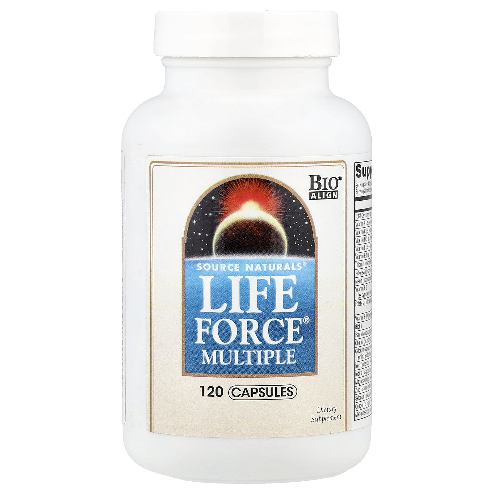 Source Naturals, Life Force® Multiple, 120 Capsules - Image 1