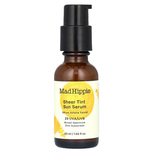Mad Hippie, Sheer Tint Sun Serum, SPF 29, Light/Medium, 1.02 fl oz (30 ml) - Image 1