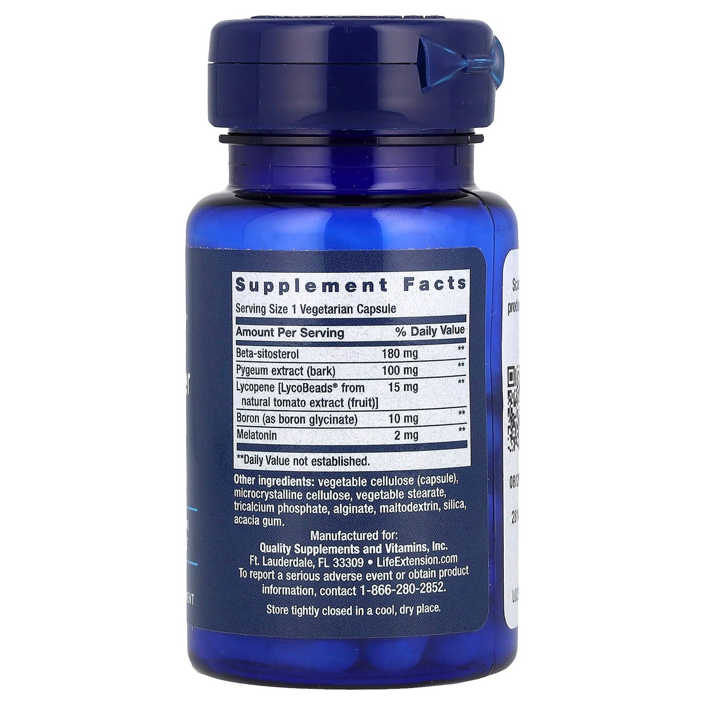 Life Extension, Men's Bladder Support, 30 Vegetarian Capsules - Image 2
