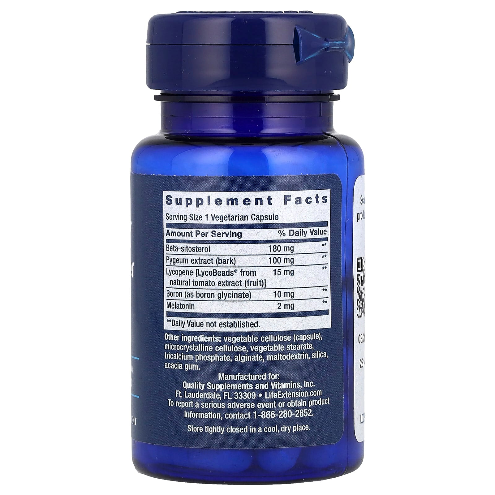 Life Extension, Men's Bladder Support, 30 Vegetarian Capsules - Image 2