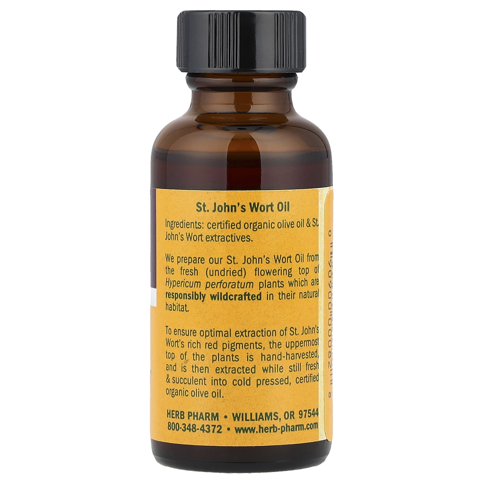 St. John's Wort Oil for Skin - Herb Pharm, 30ml - Image 2
