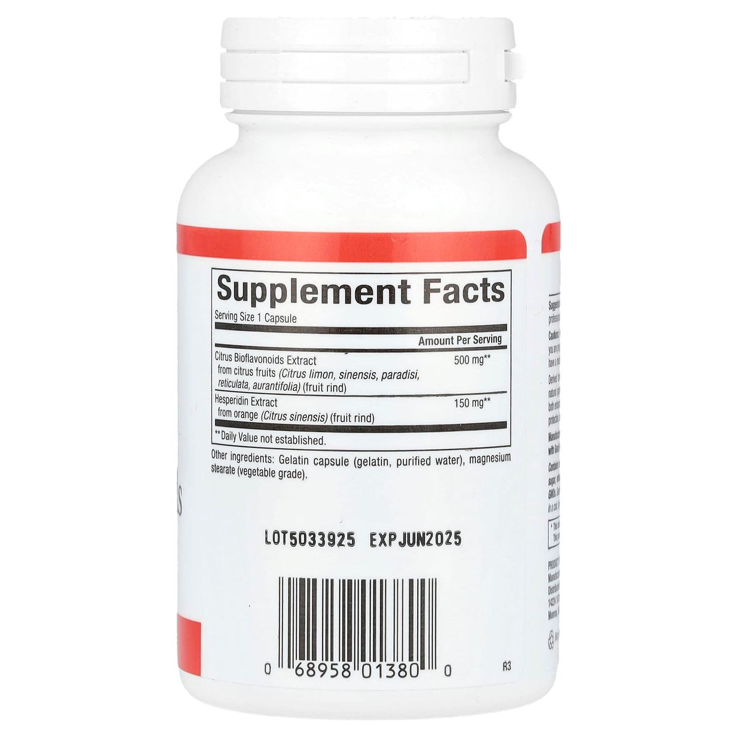 Natural Factors, Citrus Bioflavonoids Plus Hesperidin, 650 mg, 90 Capsules - Image 2