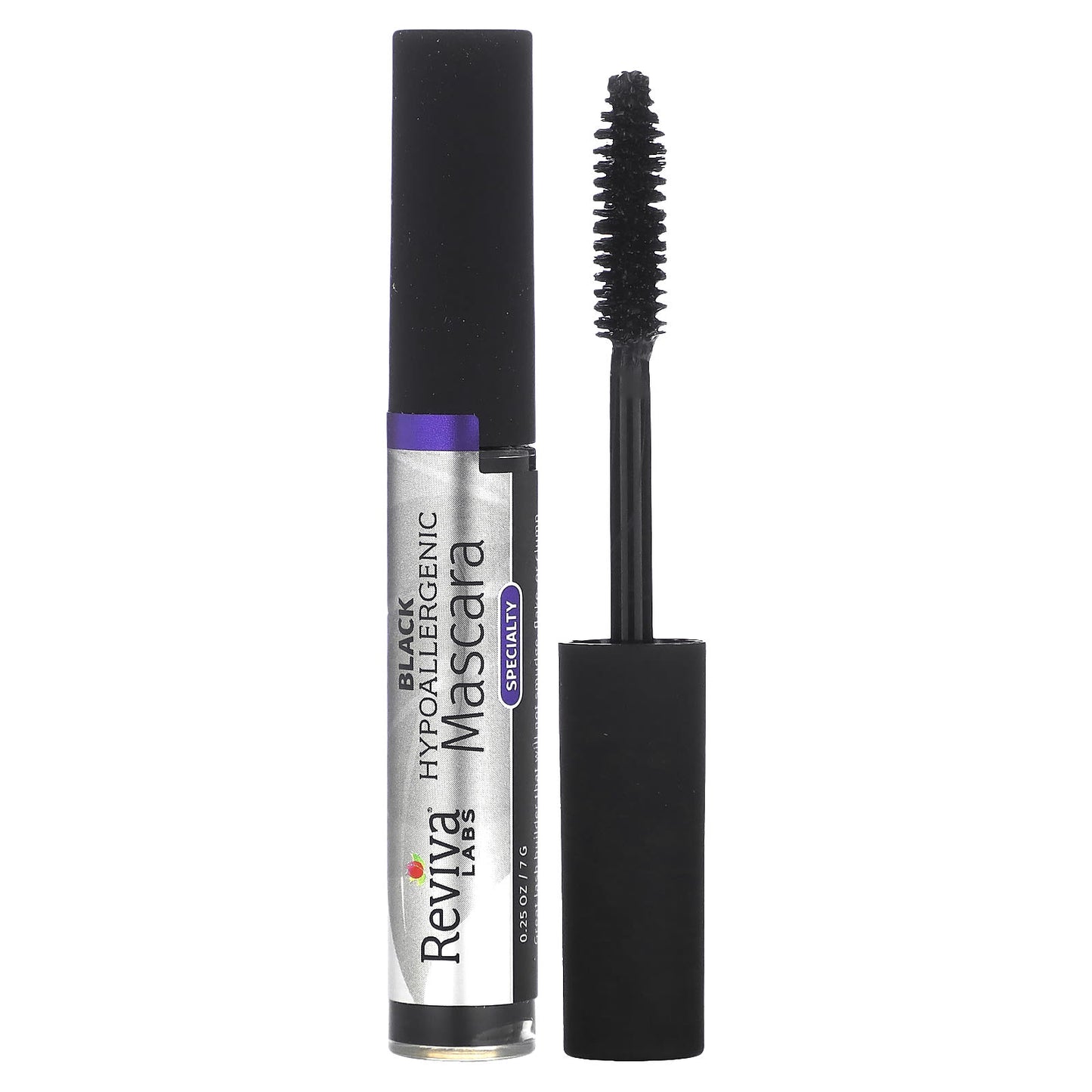 Reviva Labs, Hypoallergenic Mascara, Black, 0.25 oz (7 g) - Image 1