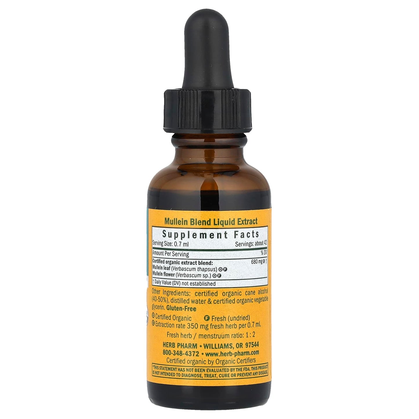 Herbal Respiratory Relief with USDA Organic Mullein Blend - Image 2