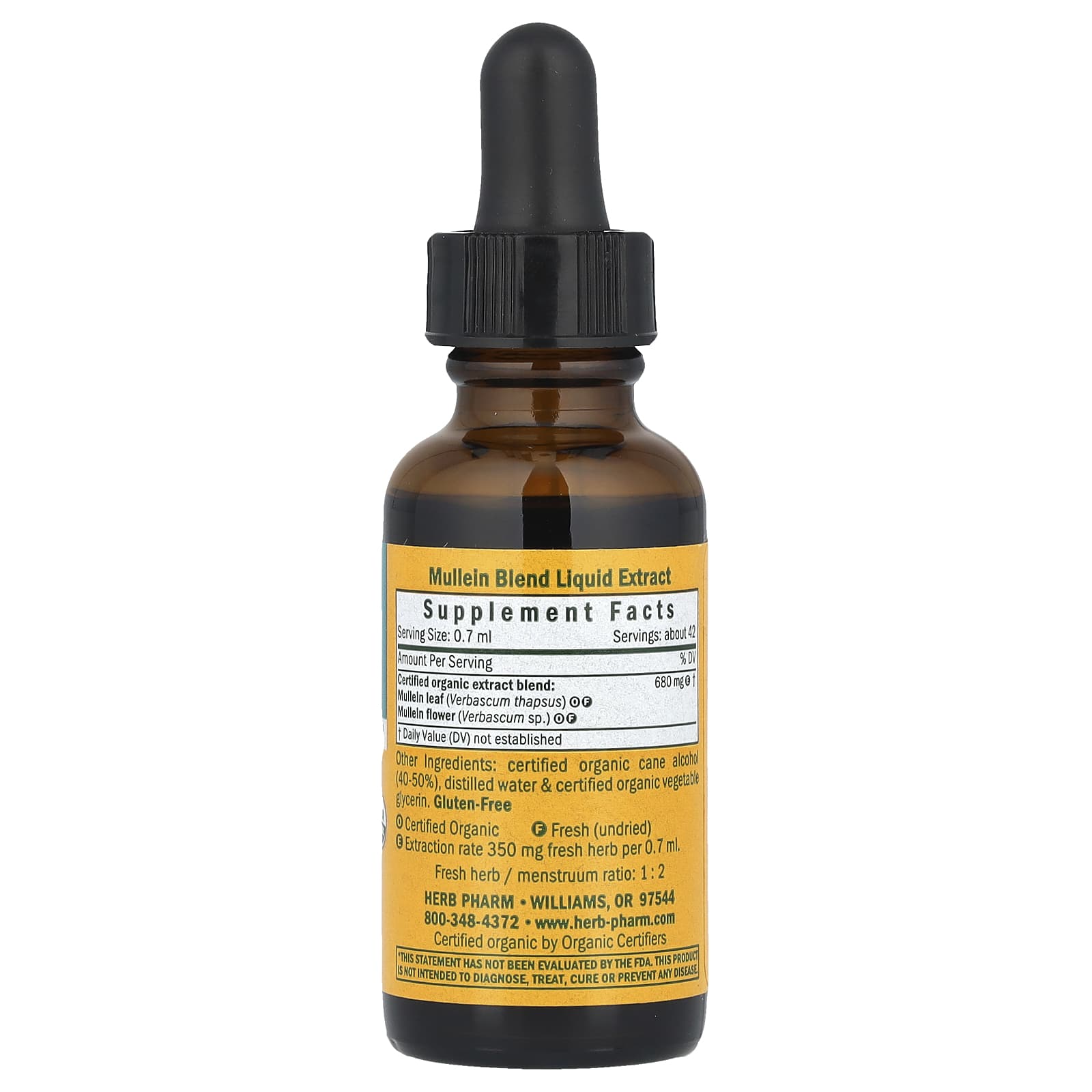 Herbal Respiratory Relief with USDA Organic Mullein Blend - Image 2
