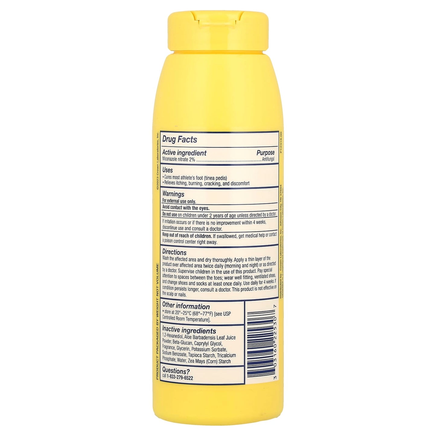 Desenex Triple Action Antifungal Foot Powder for Athlete's Foot Relief - Image 2
