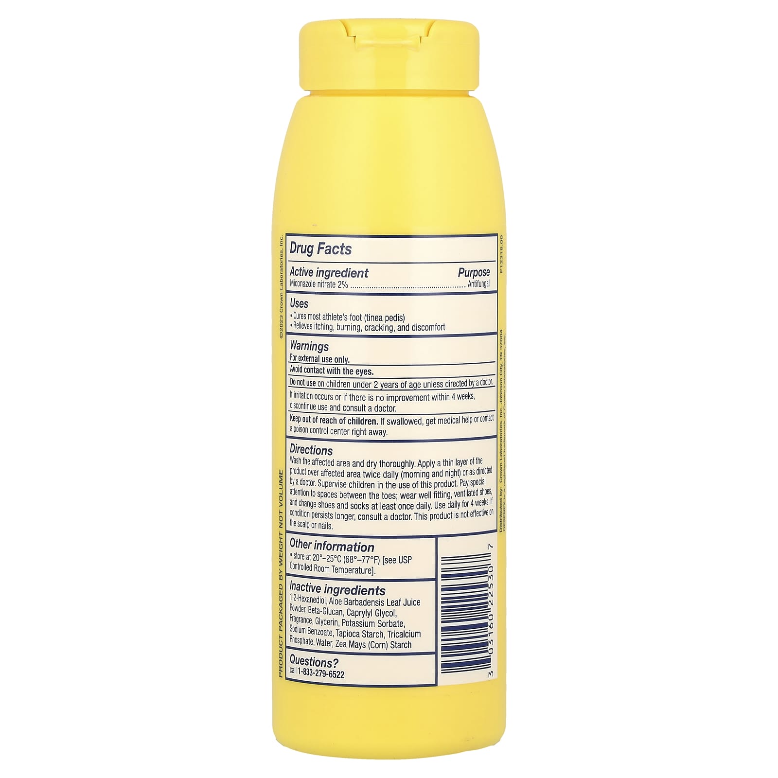 Desenex Triple Action Antifungal Foot Powder for Athlete's Foot Relief - Image 2