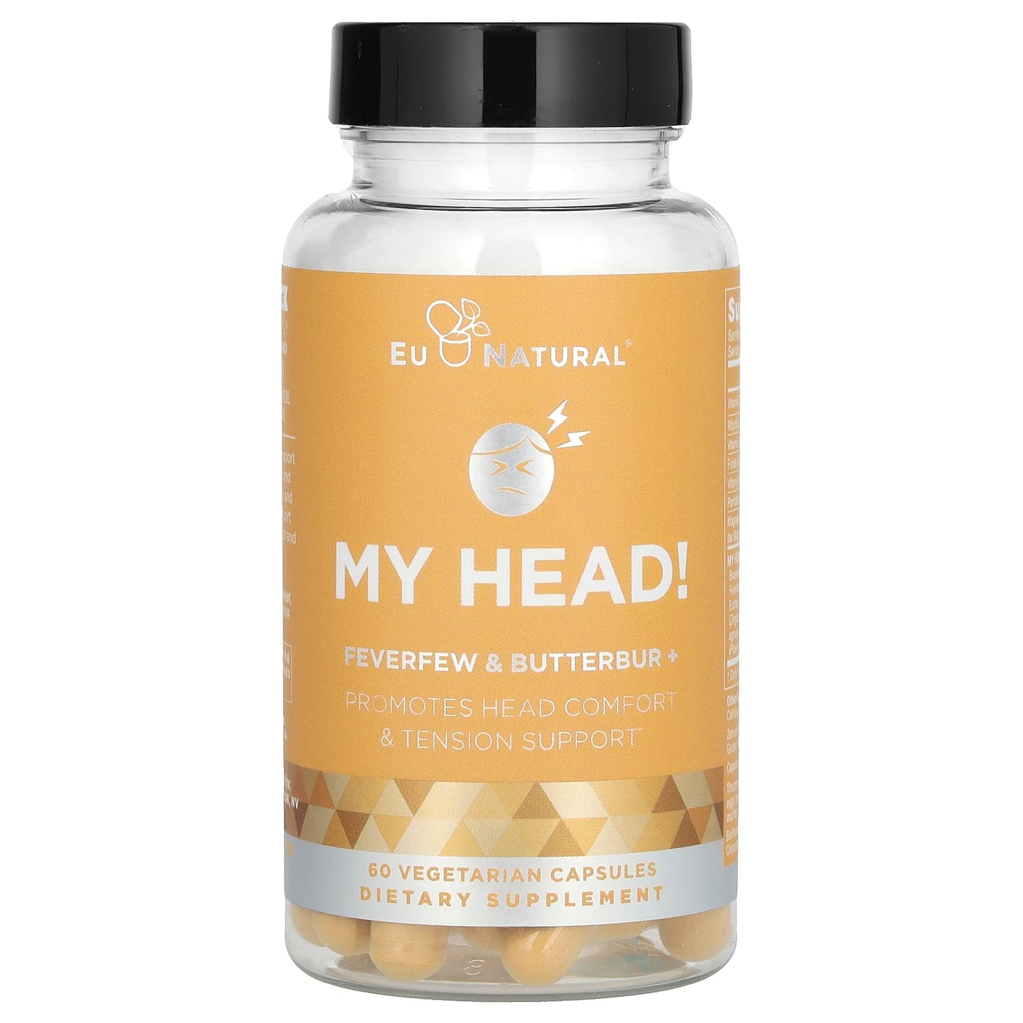 Natural Relief for Head Tension & Migraines | Eu Natural Capsules - Image 1