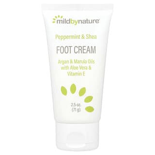 Shea Foot Cream with Peppermint & Argan Oil, Hydrating & Repairing
