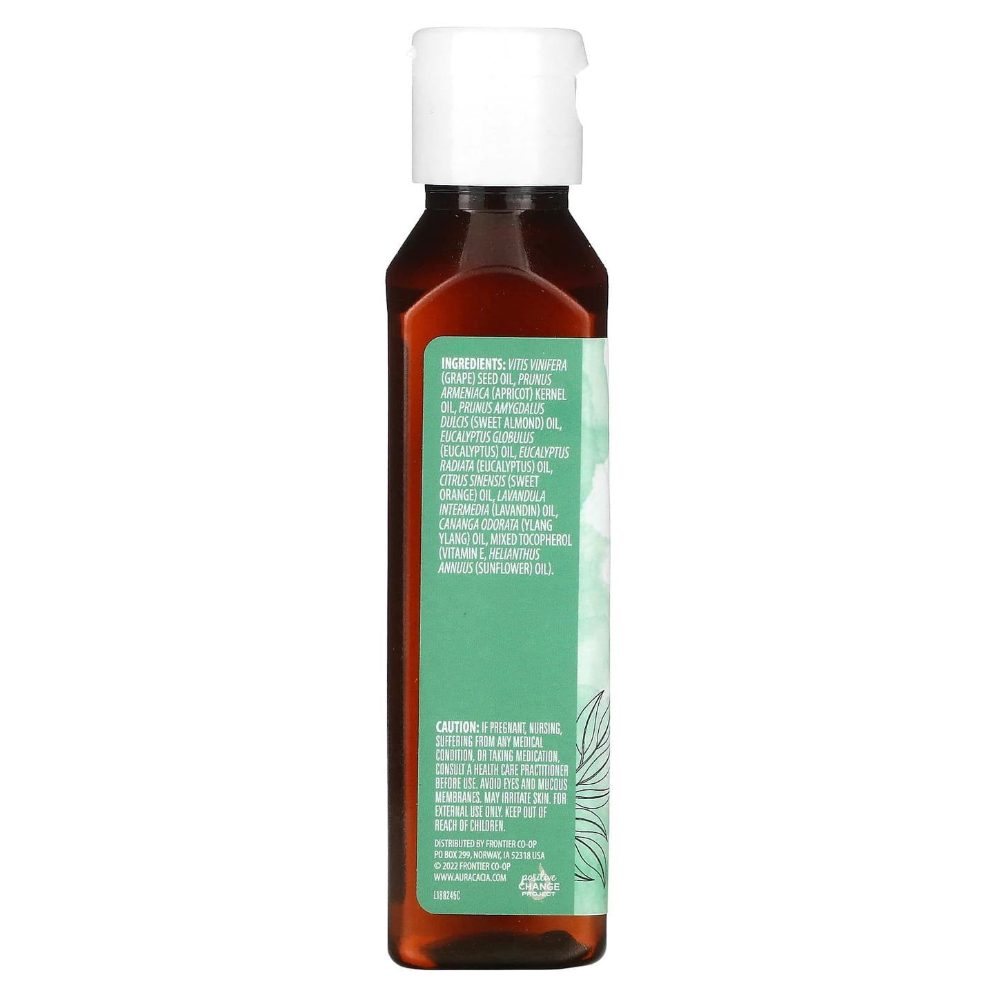 Aura Cacia Clearing Eucalyptus Body Oil, 4 fl oz - Image 2