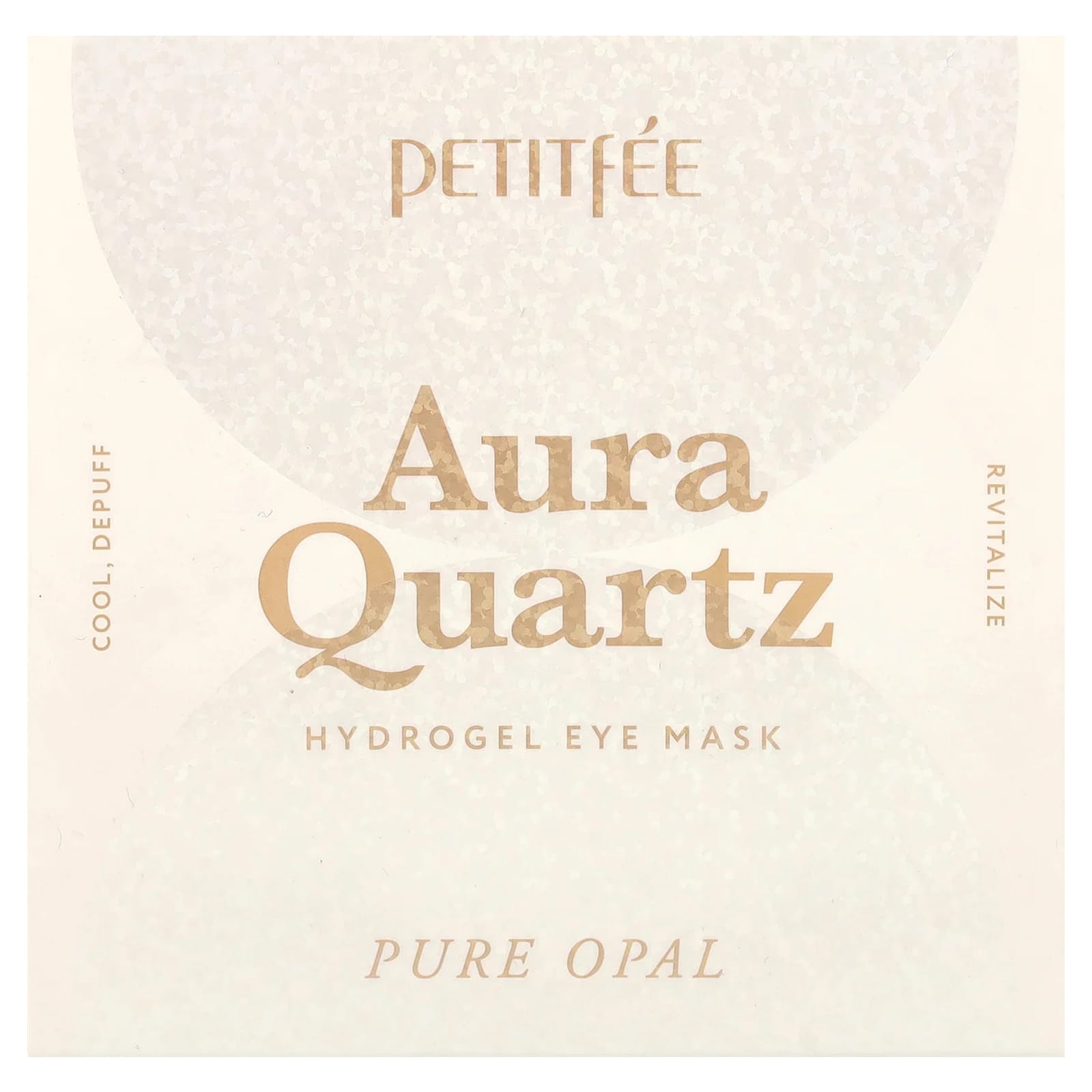 Petitfee, Aura Quartz Hydrogel Eye Mask, 40 Patches - Image 2