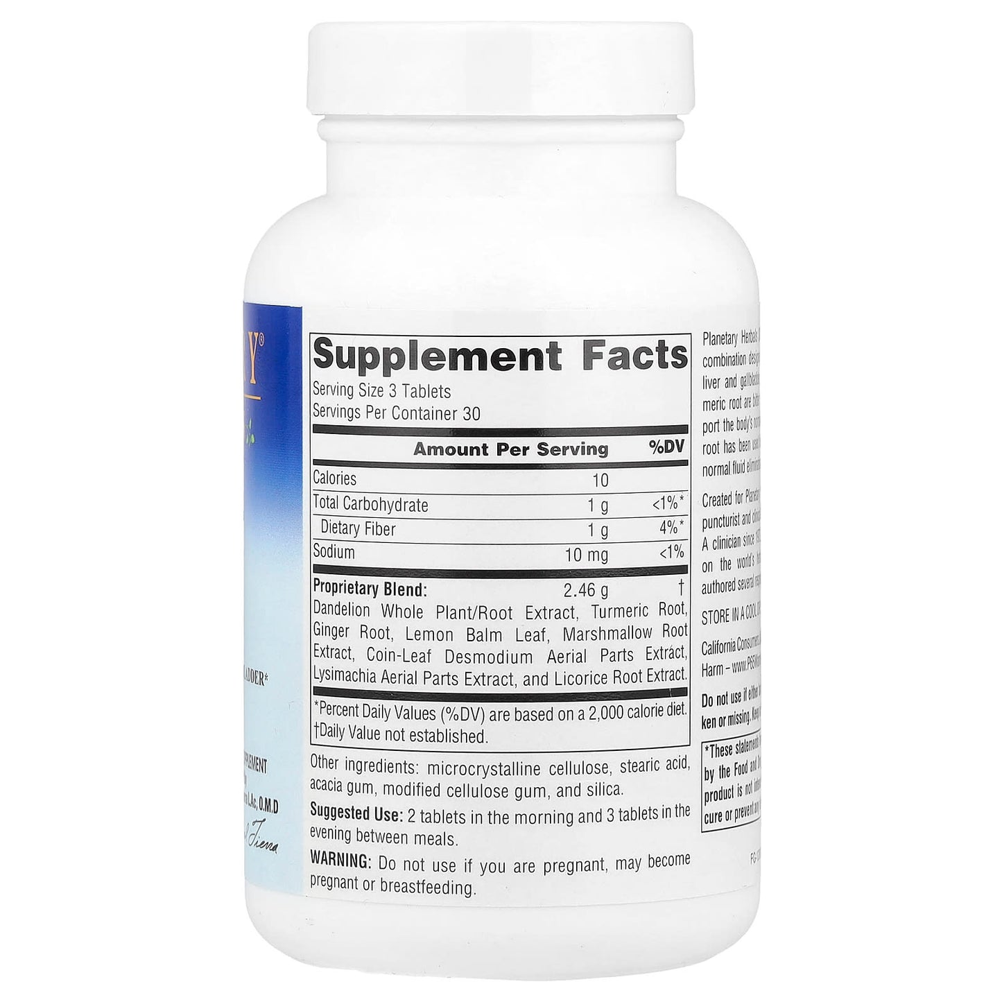Planetary Herbals, Stone Free®, 90 Tablets - Image 2