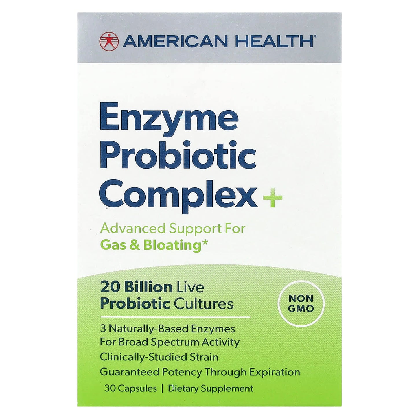 Support Digestive Health with American Health Enzyme Probiotic Complex+ - Image 1