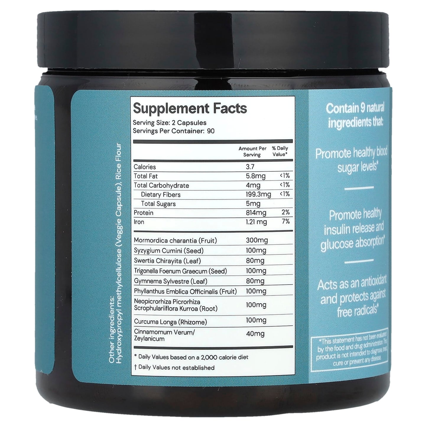 CuraLife Curalin Blood Sugar Support Supplement for Healthy Insulin Levels - Image 2