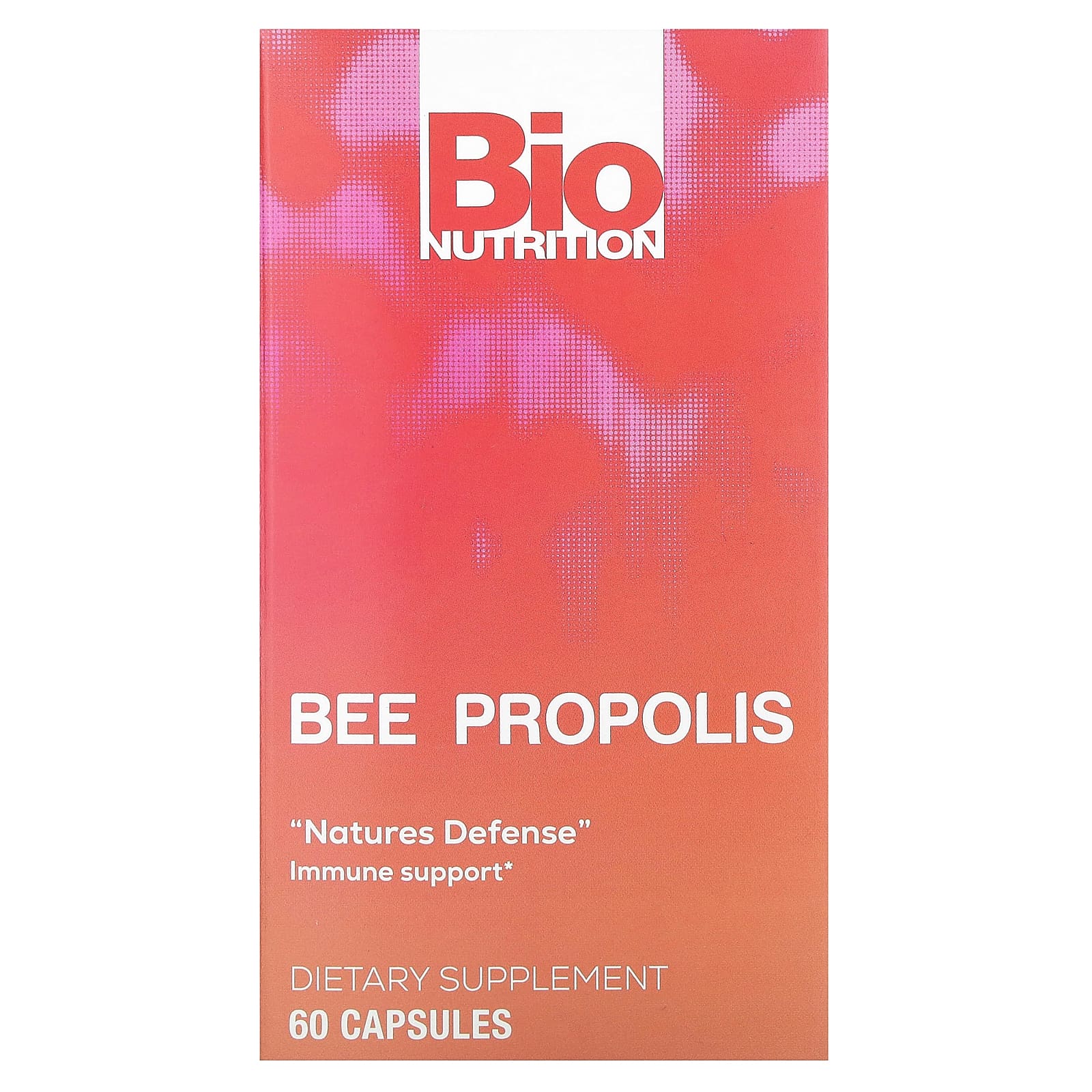 Bio Nutrition Bee Propolis 500mg Capsules for Immune Support - Image 1