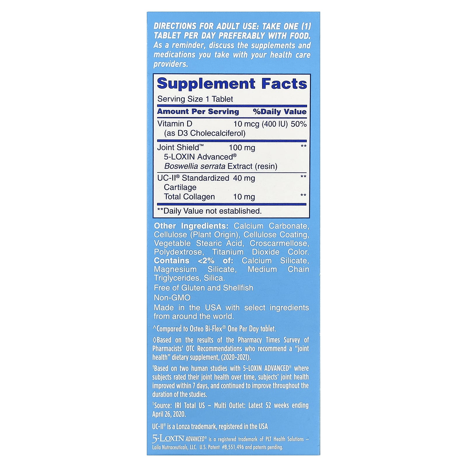 Osteo Bi-Flex, Joint Health, Ease, Advanced Triple Action, 28 Mini Tablets - Image 2