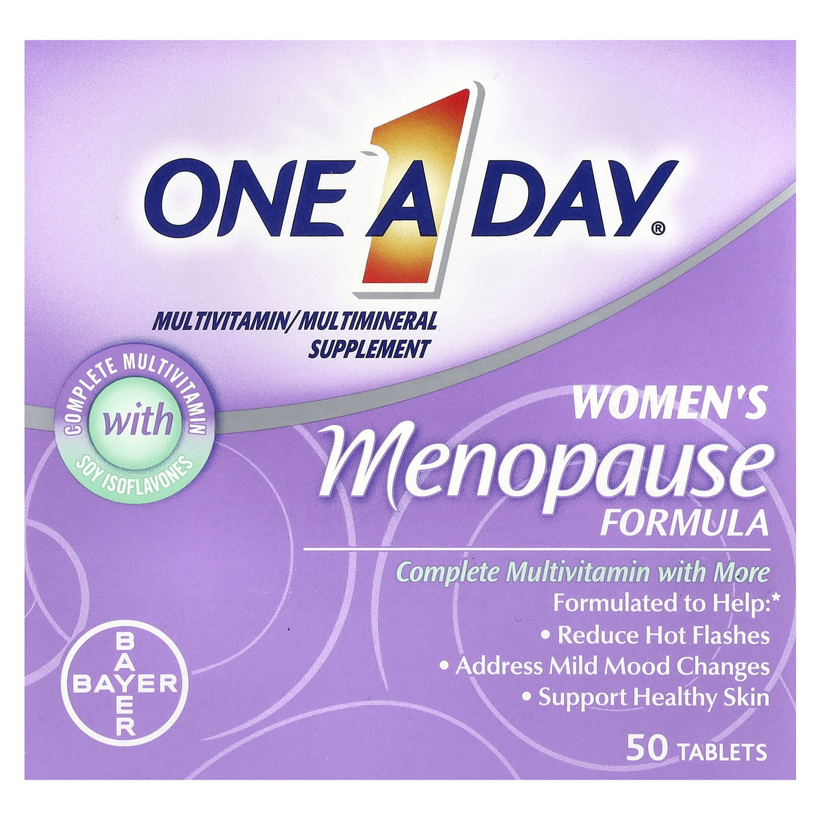 One-A-Day, Women's Menopause Formula, 50 Tablets - Image 1