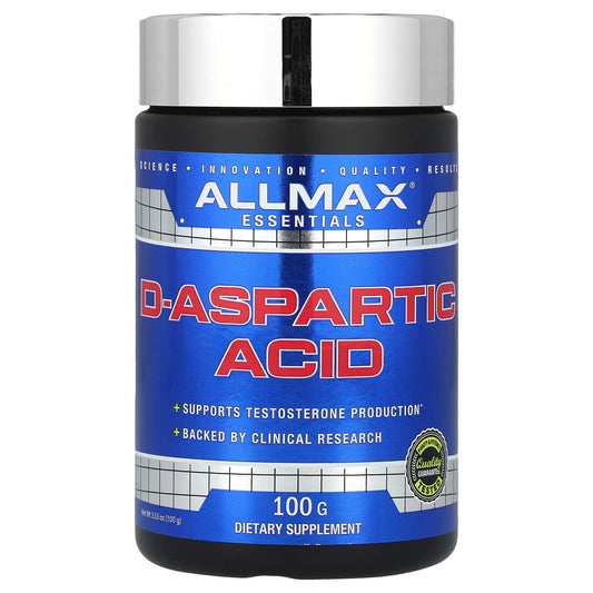 Boost Testosterone Naturally with ALLMAX D-Aspartic Acid Powder - Image 1
