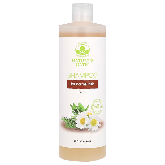 Natural Shampoo for Normal Hair - Mild Cleansers & Soothing Herbs - Image 1