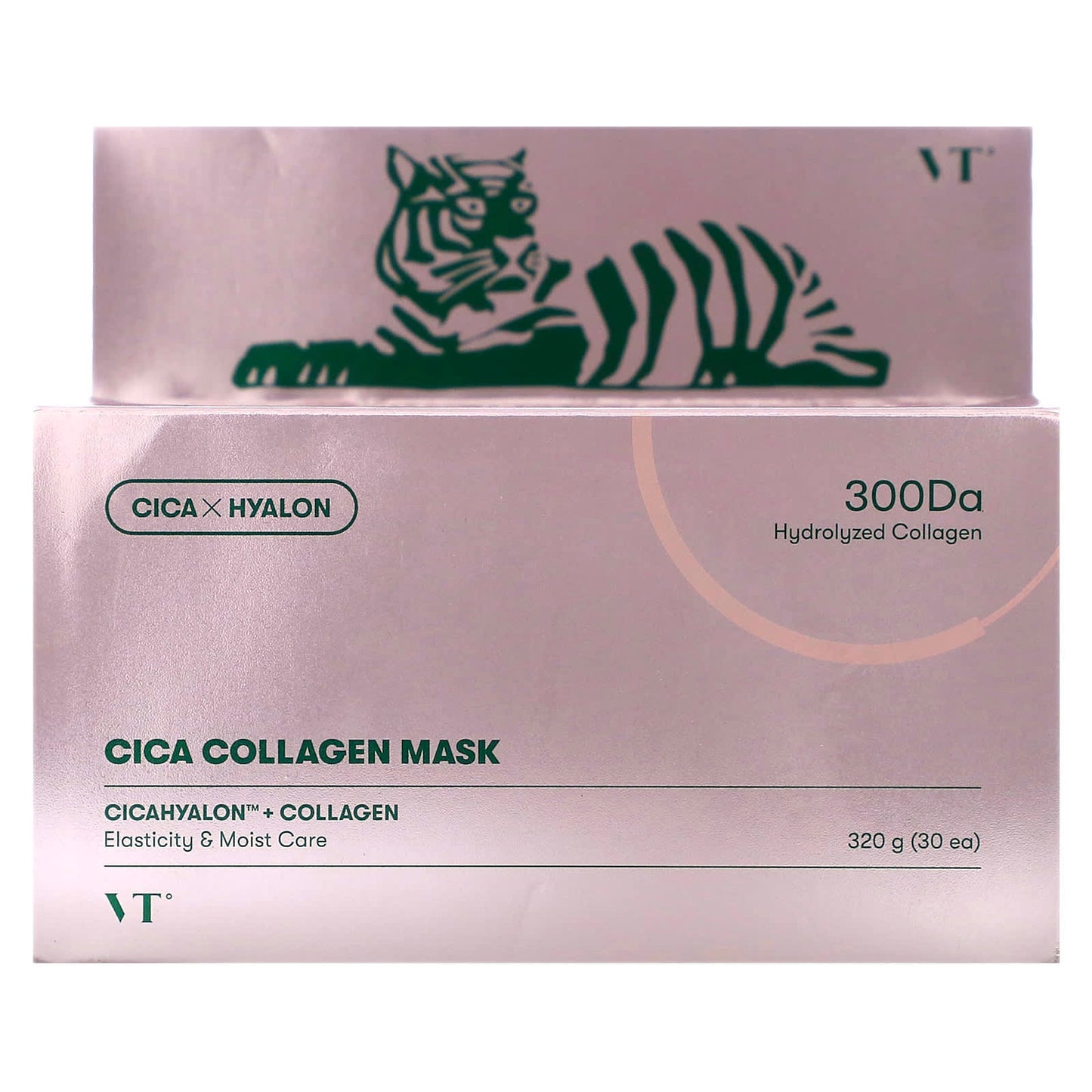VT Cosmetics, Cica Collagen Beauty Mask, 30 Sheets, 320 g - Image 2