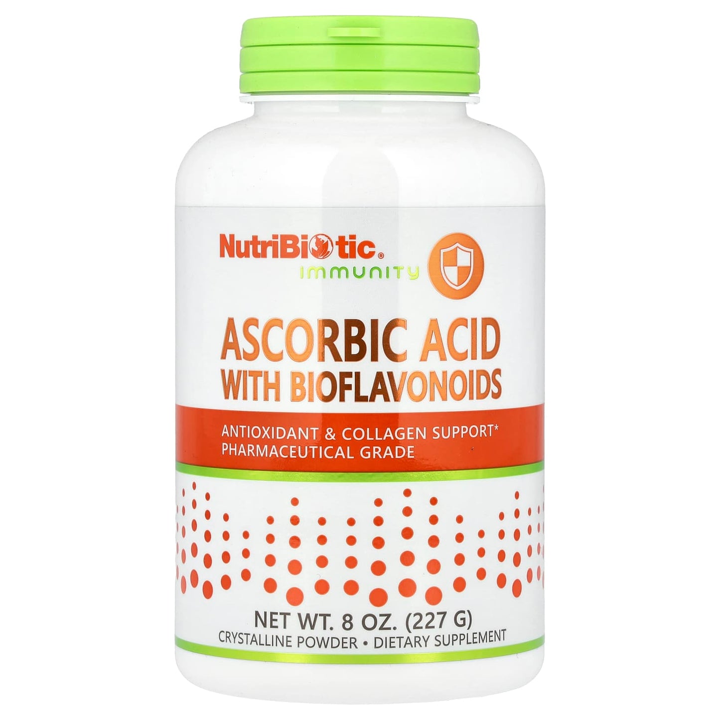 NutriBiotic, Immunity, Ascorbic Acid with Bioflavonoids, Crystalline Powder, 8 oz (227 g) - Image 1