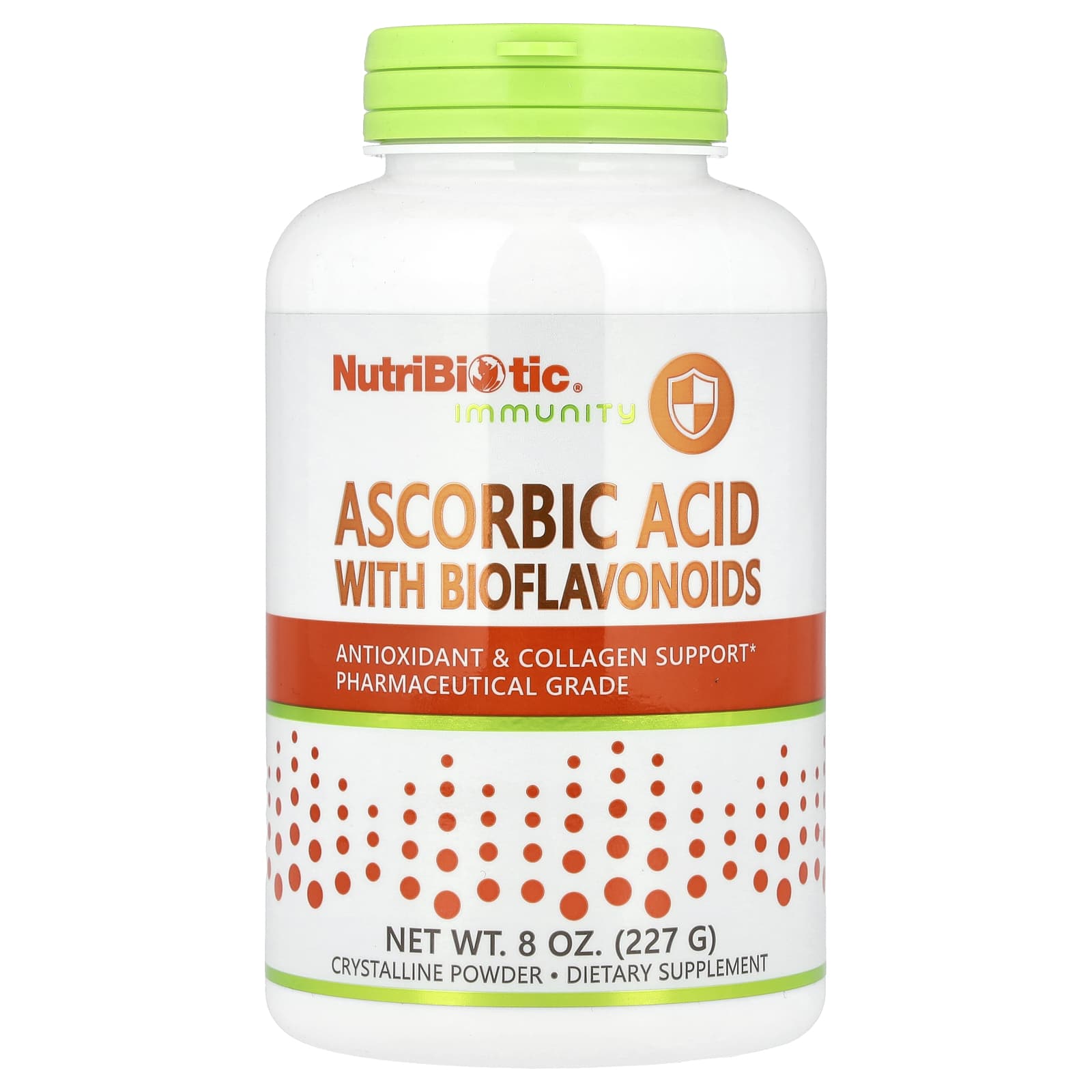 NutriBiotic, Immunity, Ascorbic Acid with Bioflavonoids, Crystalline Powder, 8 oz (227 g) - Image 1