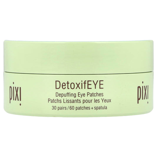 Pixi Beauty, DetoxifEye, Depuffing Eye Patches, 60 Patches - Image 1